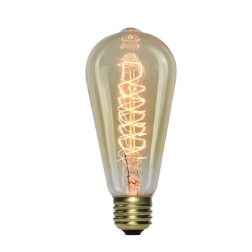 Los fabricantes Vintage Edison Bombilla LED 40W E27 Bombillas LED de vidrio transparente